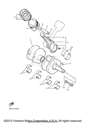 CRANKSHAFT PISTON