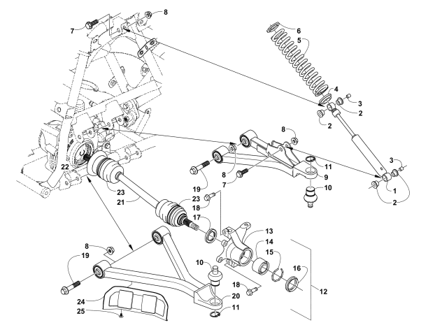 FRONT SUSPENSION ASSEMBLY