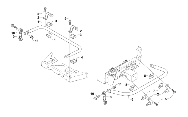 SWAY BAR ASSEMBLIES