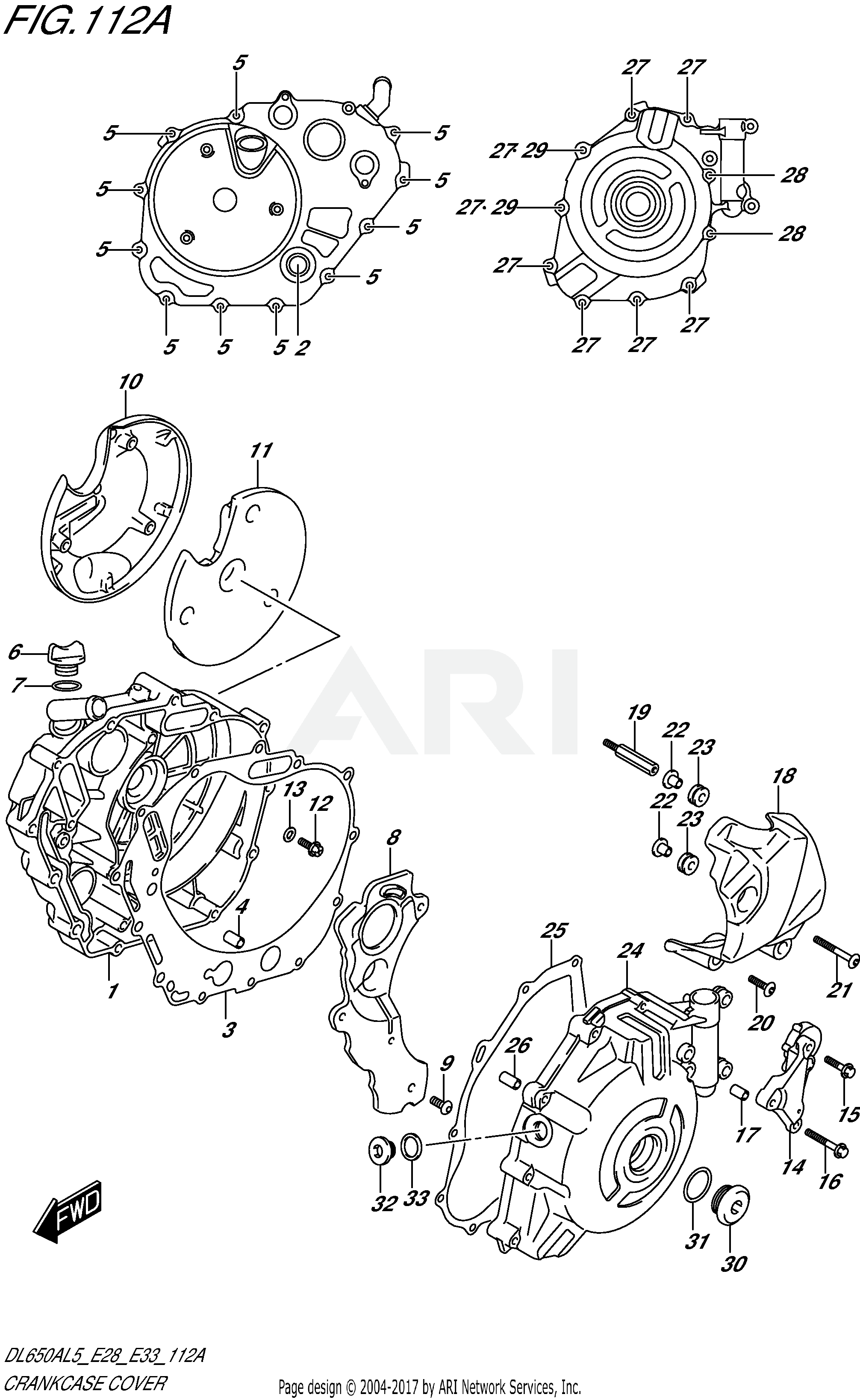 CRANKCASE COVER