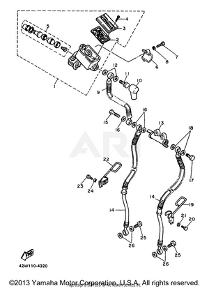 FRONT MASTER CYLINDER