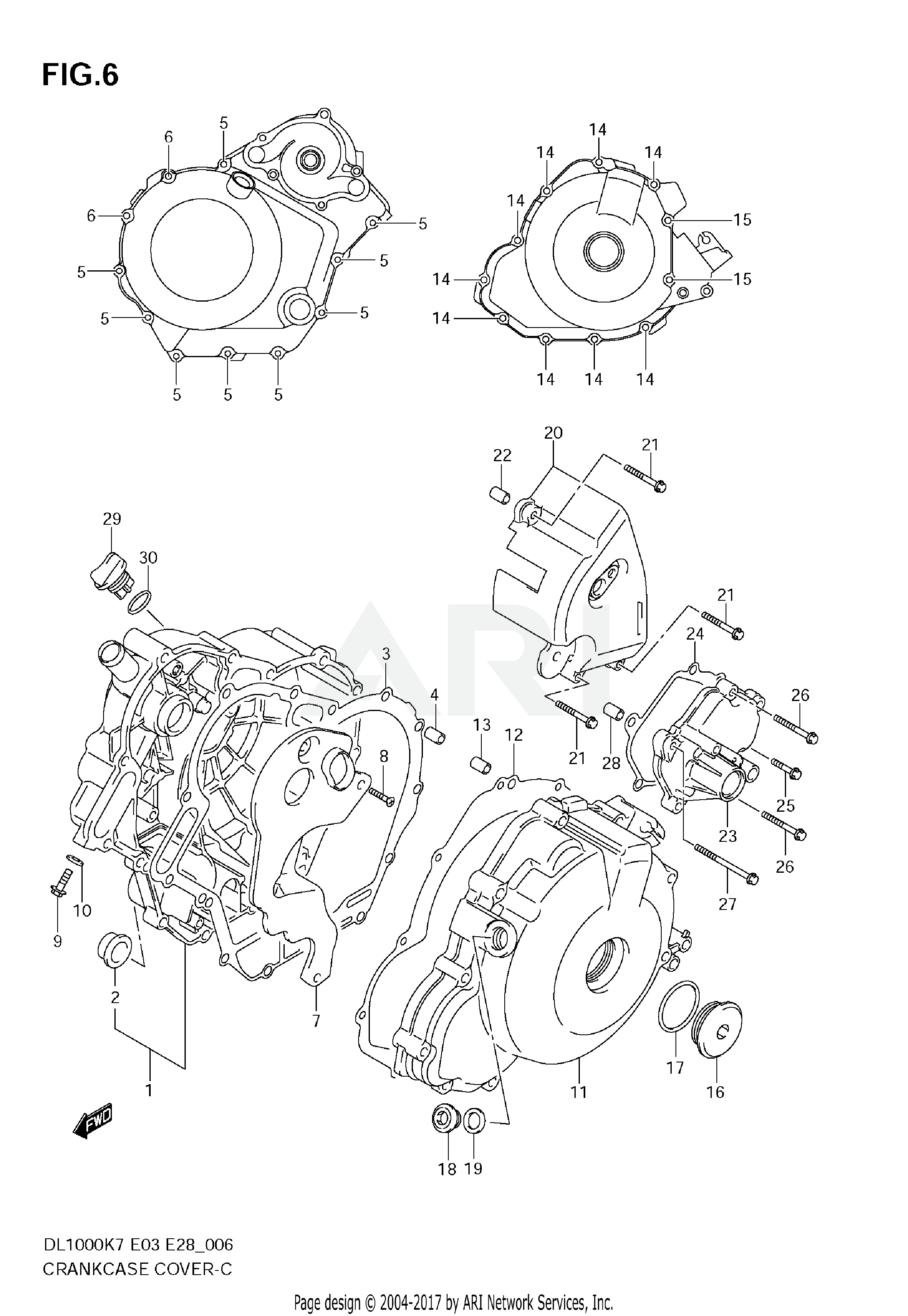 CRANKCASE COVER