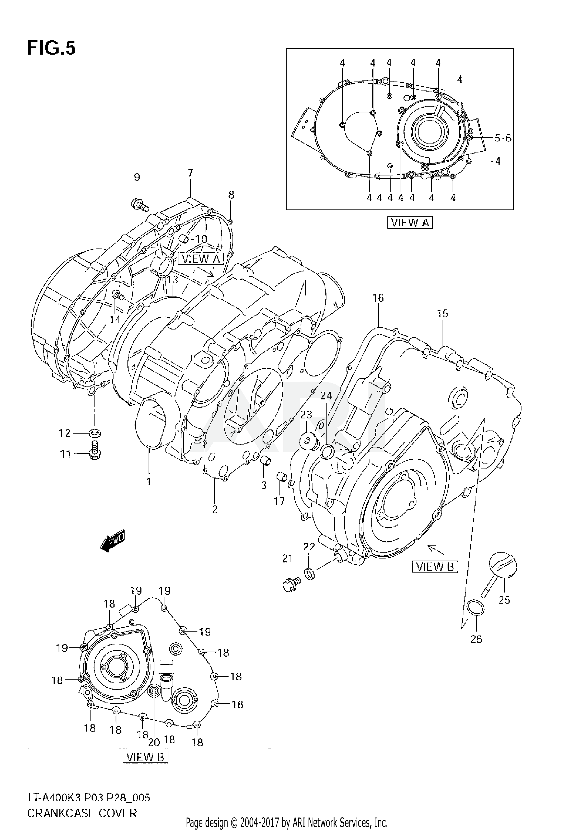 CRANKCASE COVER