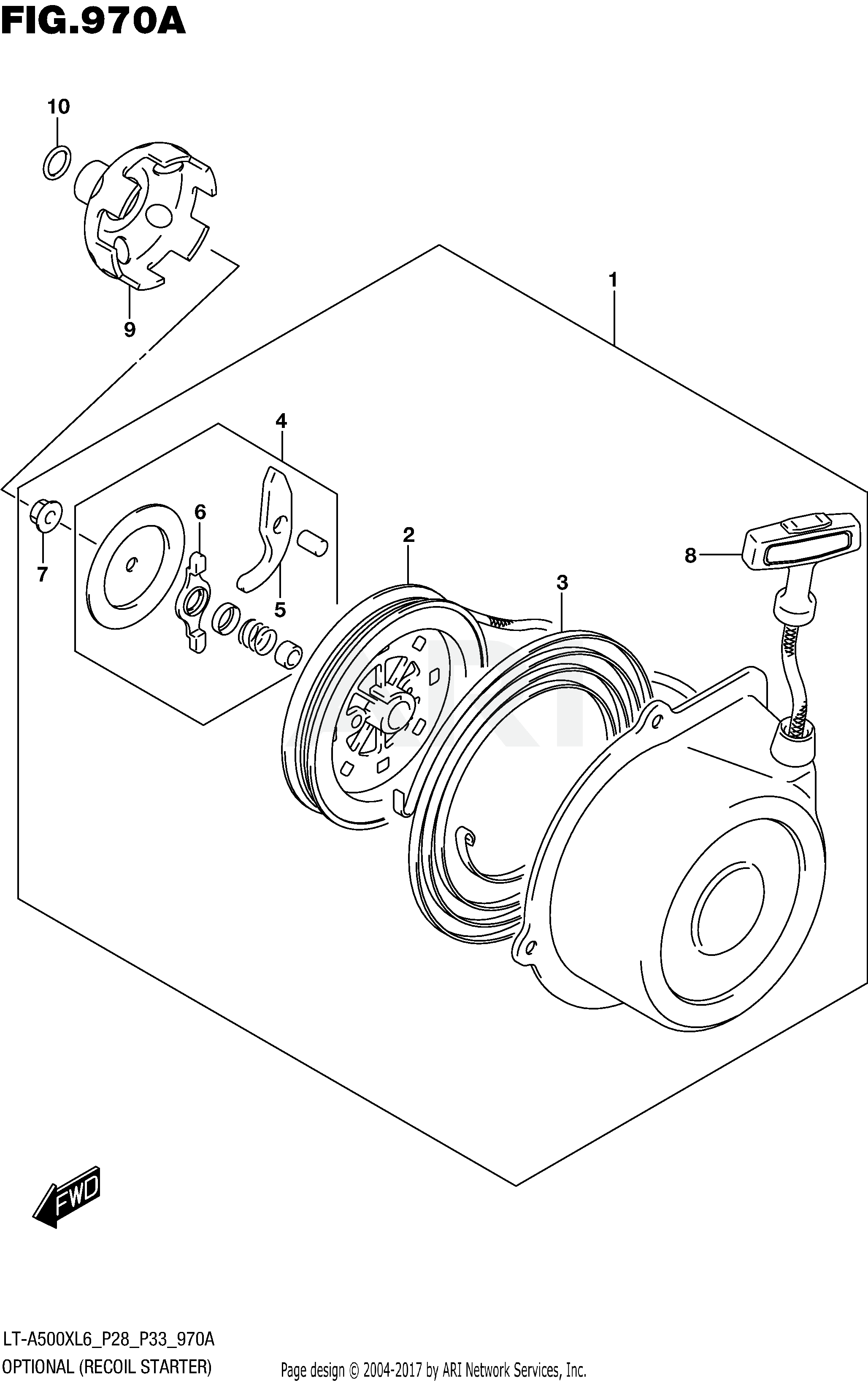 OPTIONAL (RECOIL STARTER)