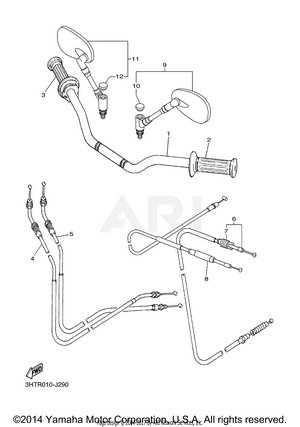 STEERING HANDLE CABLE