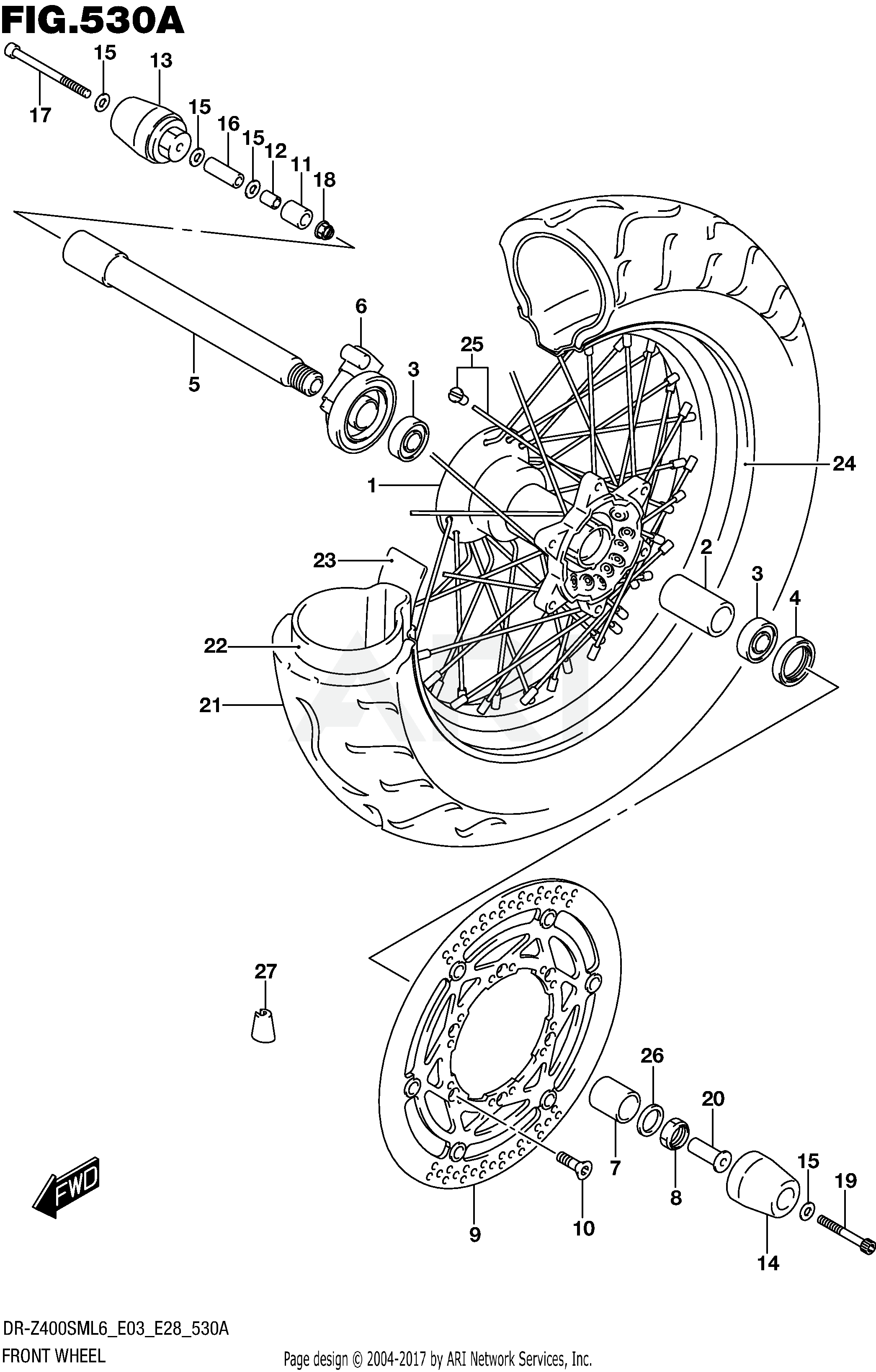 FRONT WHEEL