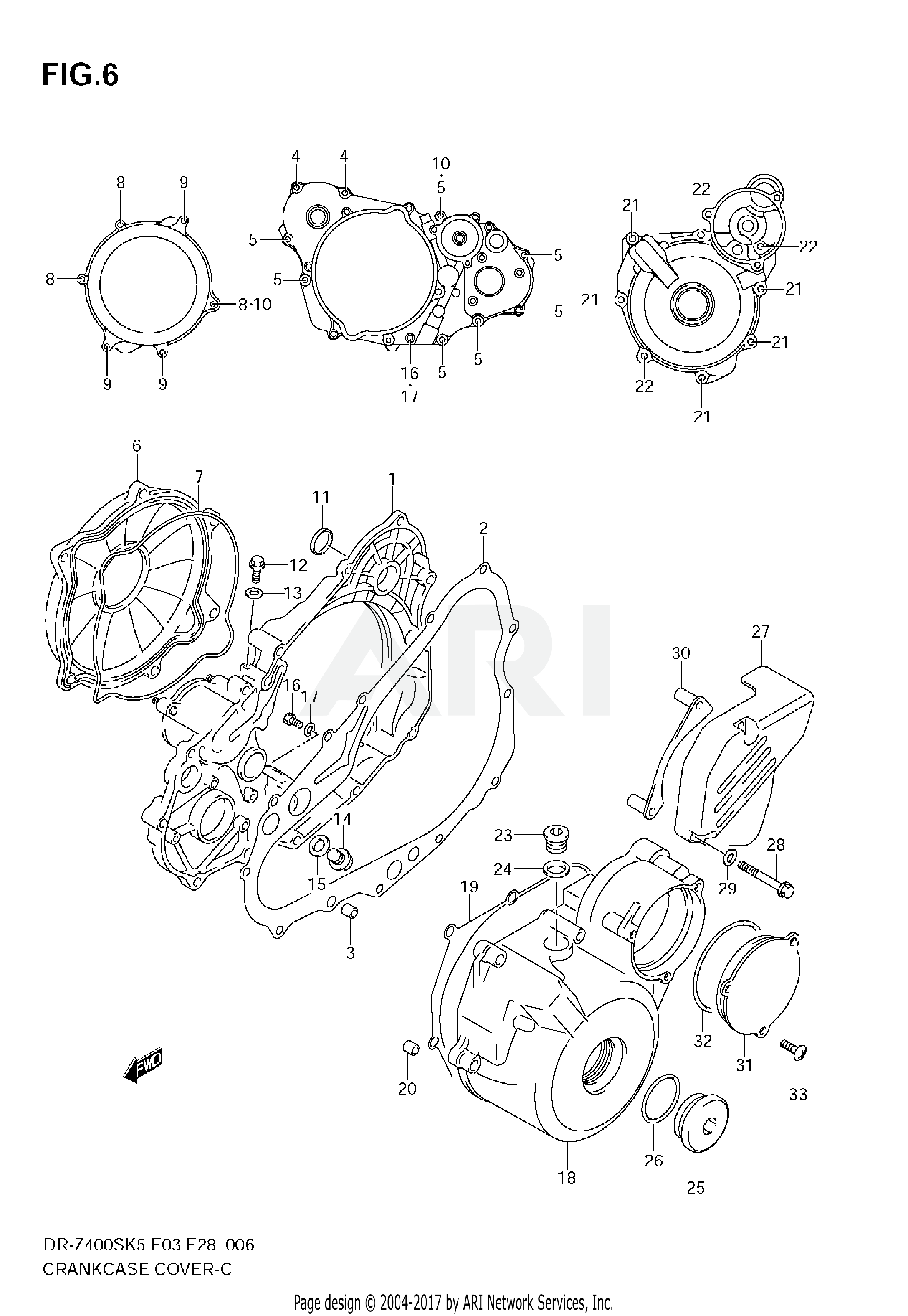 CRANKCASE COVER