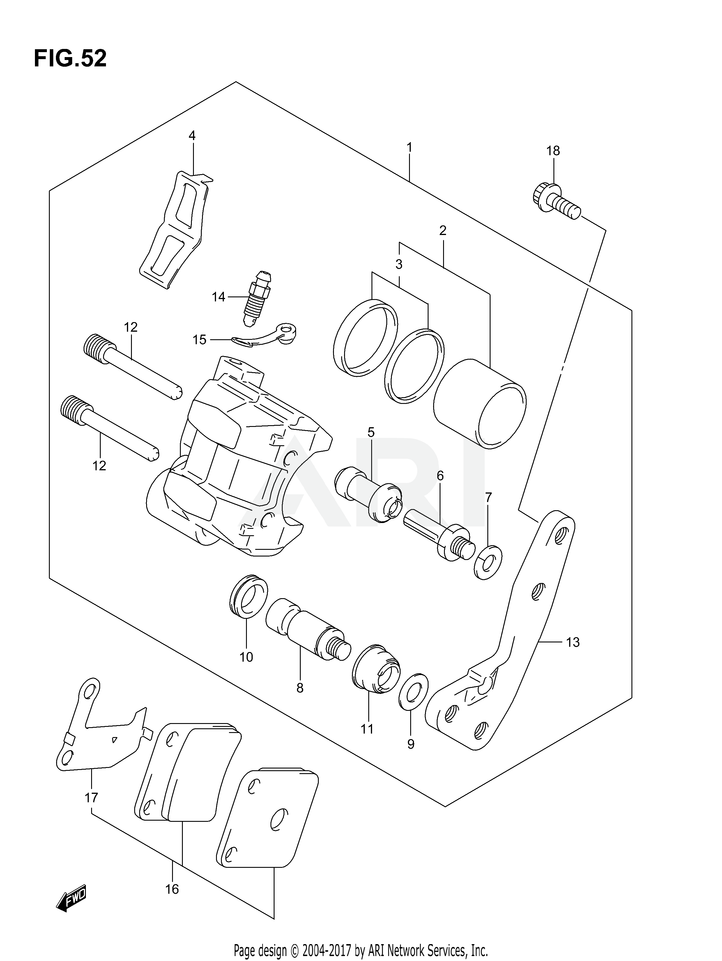 FRONT CALIPER