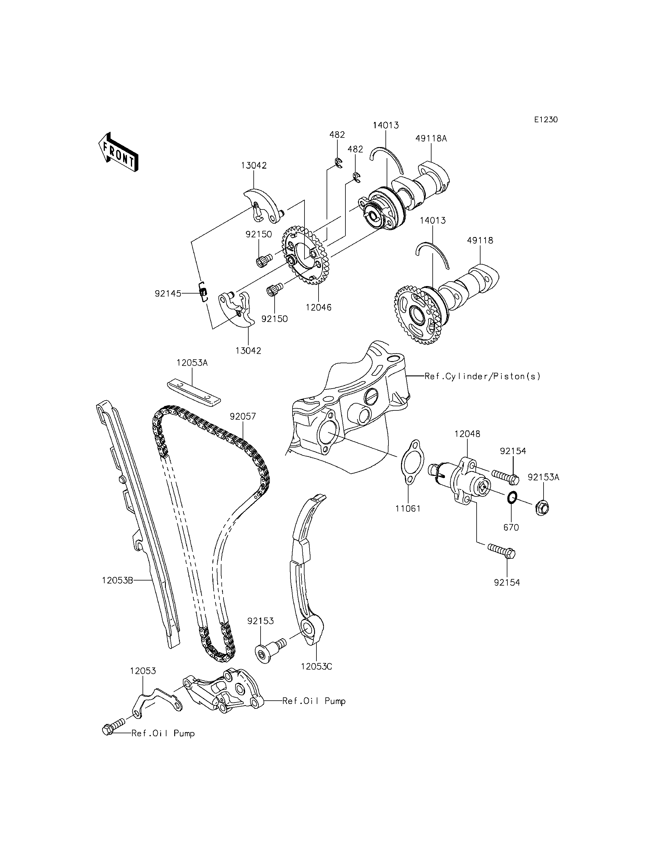 Camshaft(s)/Tensioner