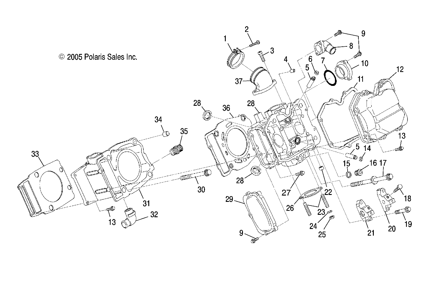 ENGINE, CYLINDER - A07CL50AA (4999201649920164D07)