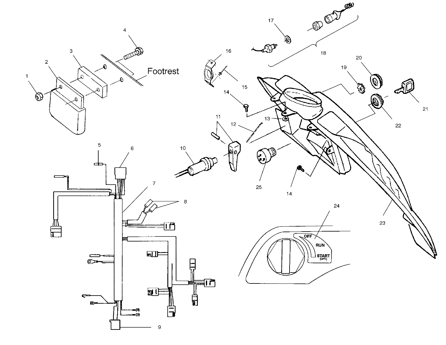 CONSOLE - S01ST5BS (4960486048A011)