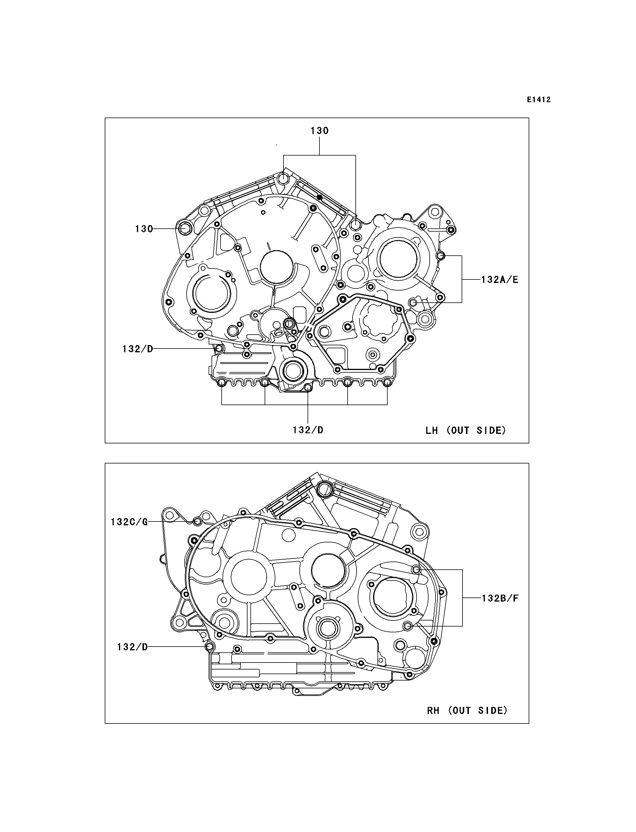 Crankcase Bolt Pattern