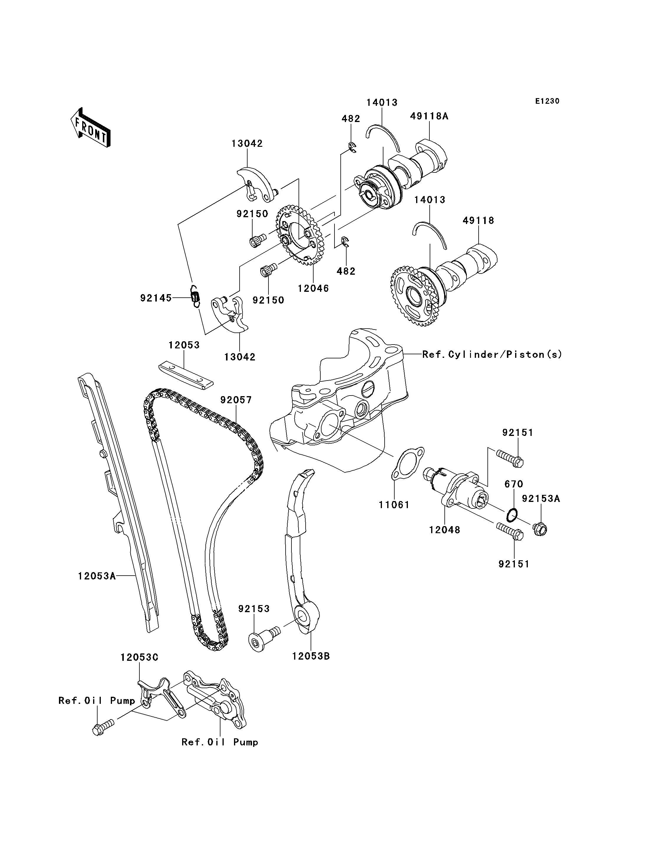 Camshaft(s)/Tensioner