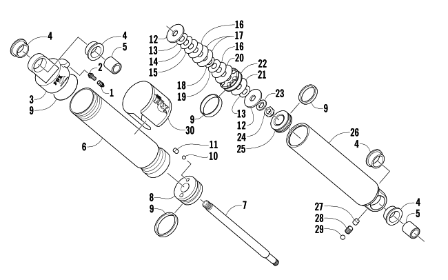 FRONT SUSPENSION SHOCK ABSORBER