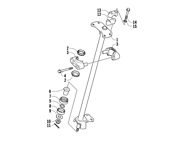 STEERING POST ASSEMBLY