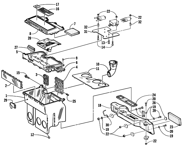 AIR SILENCER ASSEMBLY