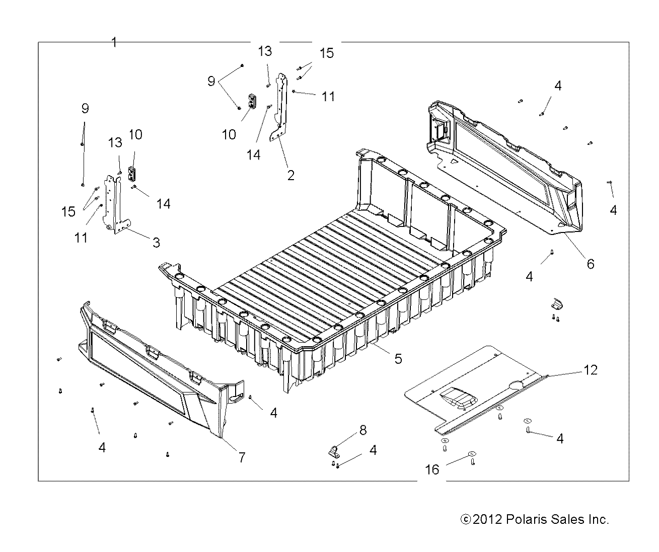 BODY, CARGO BOX - R16RTAD1A1/E1