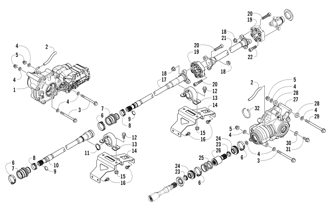 DRIVE TRAIN ASSEMBLY