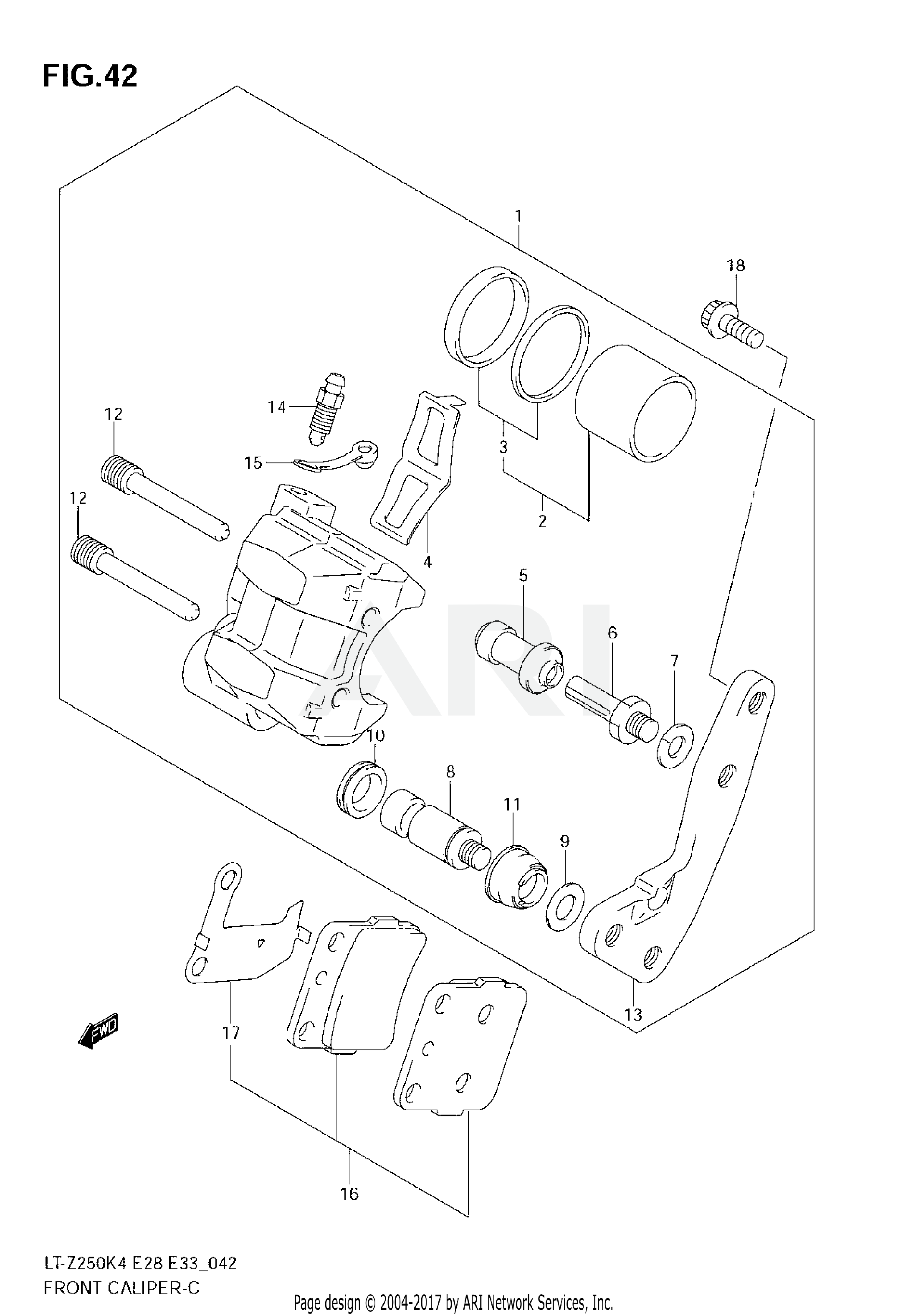 FRONT CALIPER