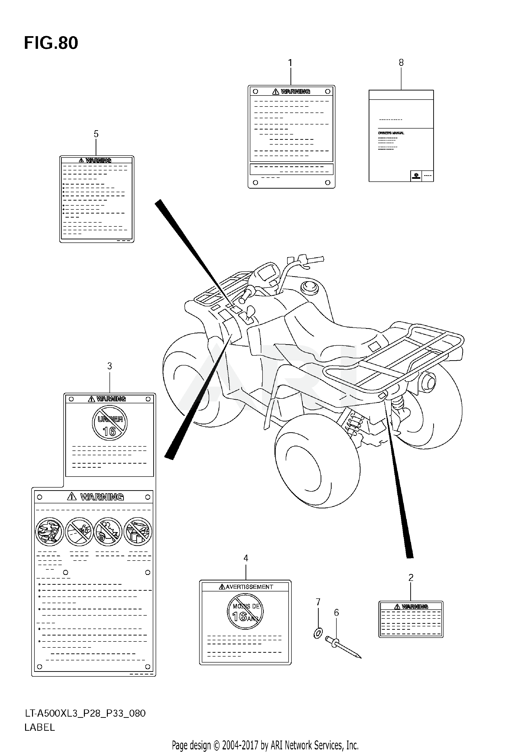 LABEL (LT-A500XL3 E28)