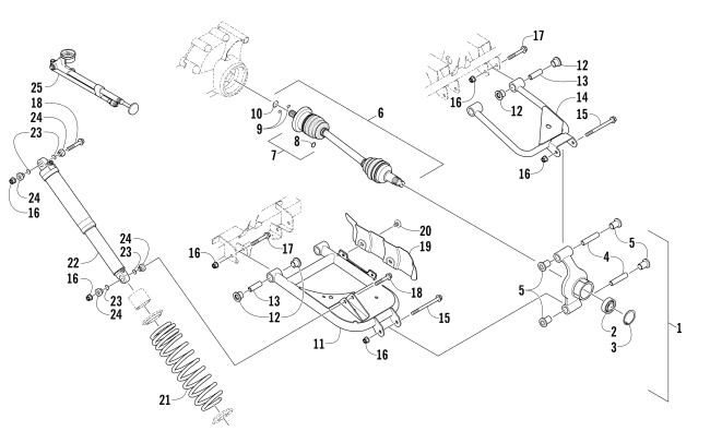 REAR SUSPENSION ASSEMBLY