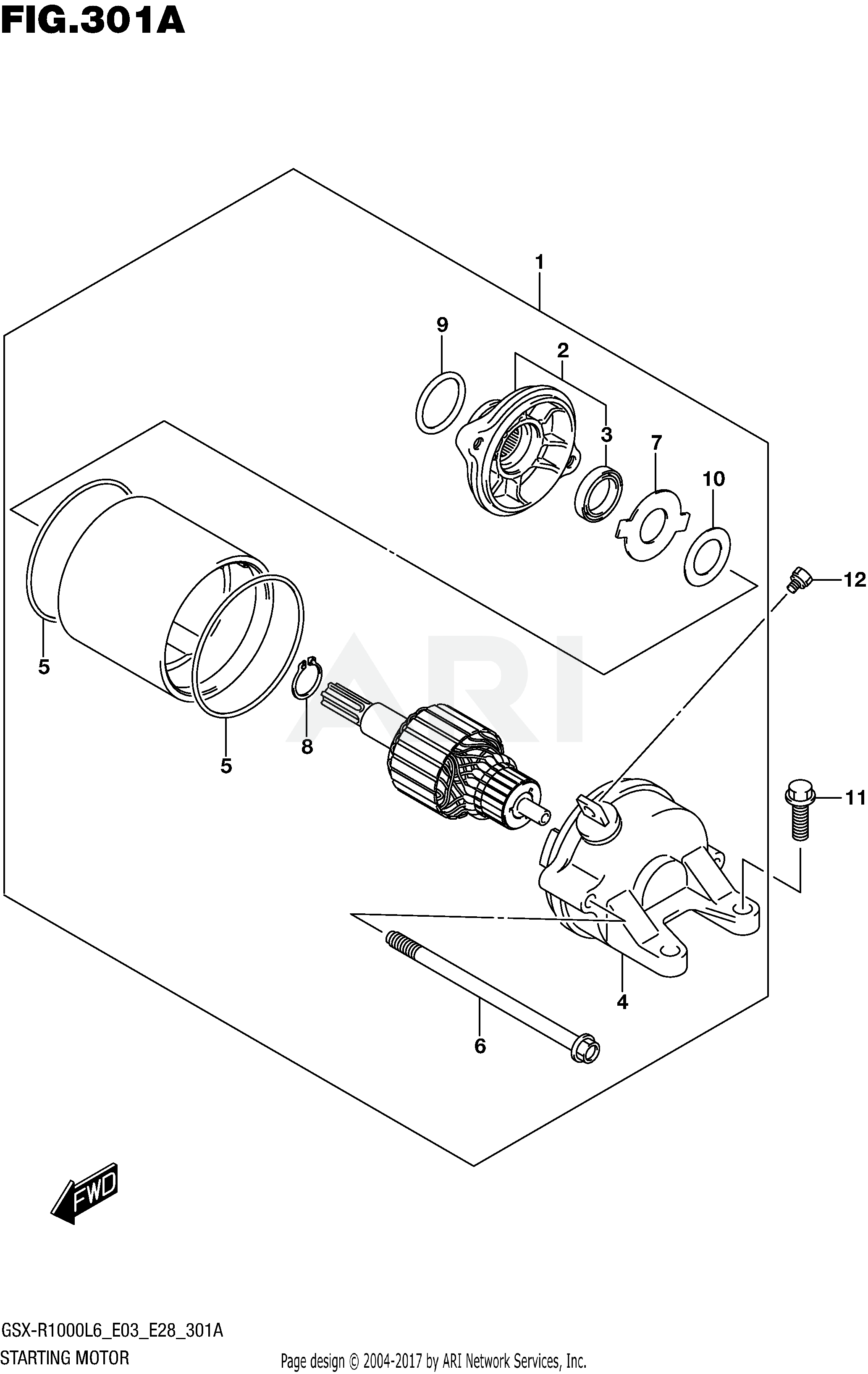 STARTING MOTOR