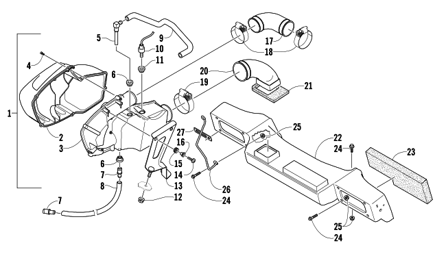 AIR SILENCER ASSEMBLY