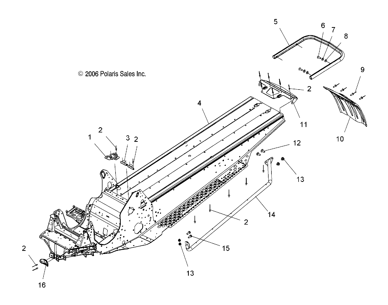 CHASSIS - S07PL7JS/JE (49SNOWCHASSIS600RMK)