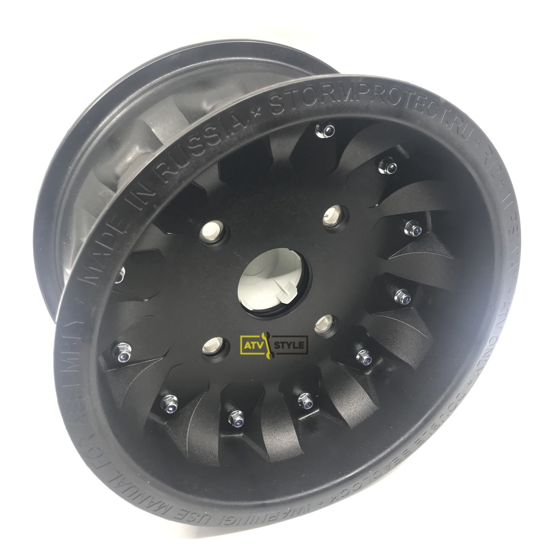 Пластиковый диск с двойным бедлоком Storm 4x137 MP 0420 V1 4х137 Black