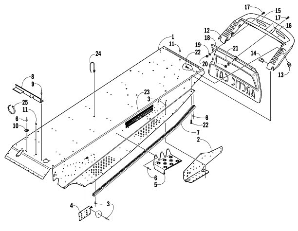 TUNNEL AND REAR BUMPER