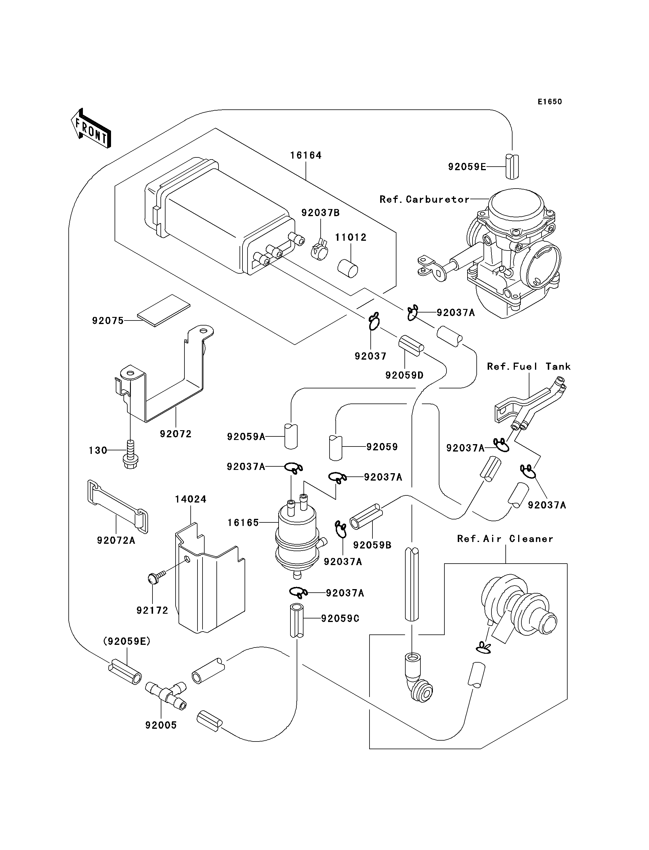 Fuel Evaporative System(CA)