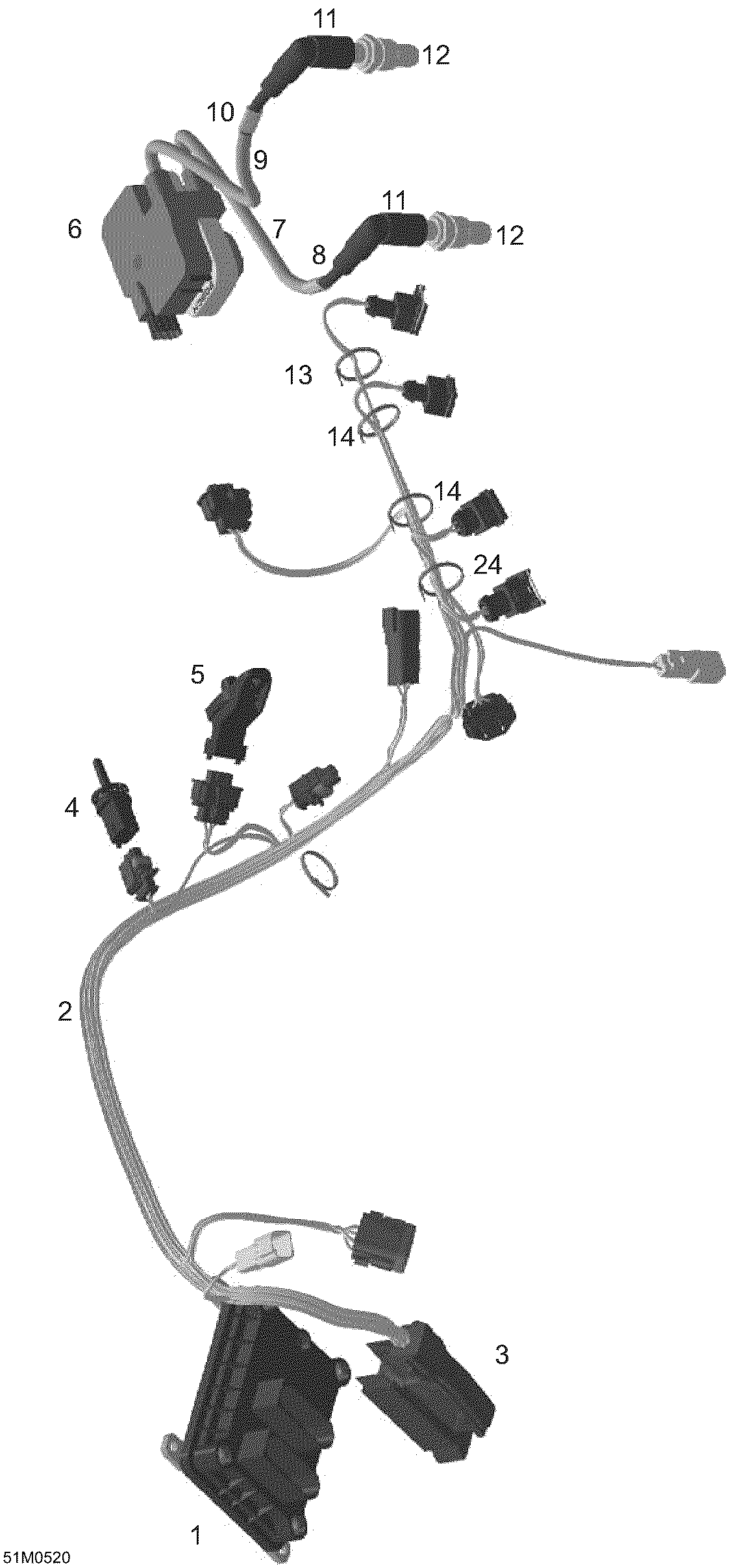 Engine Harness And Electronic Module