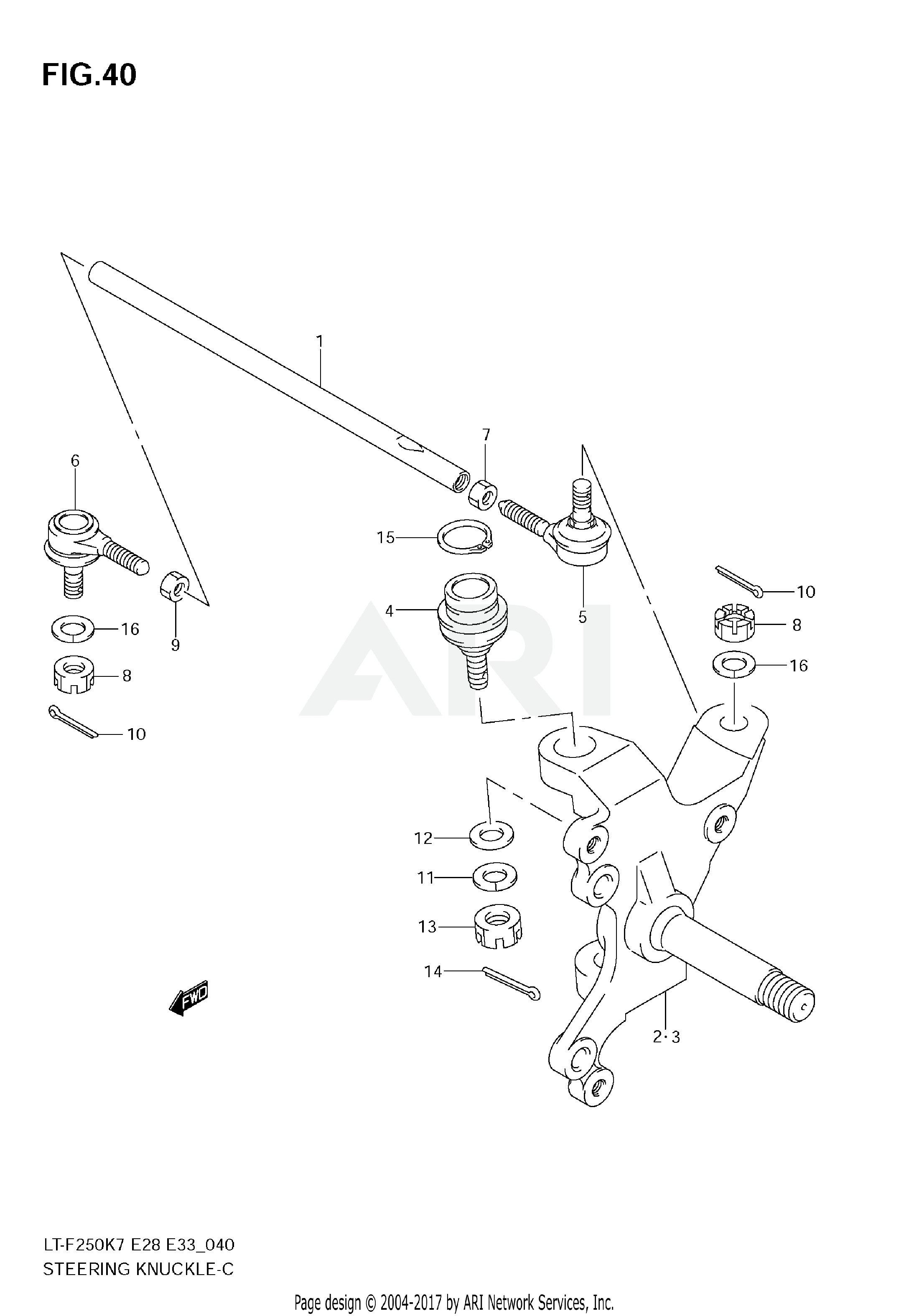 STEERING KNUCKLE