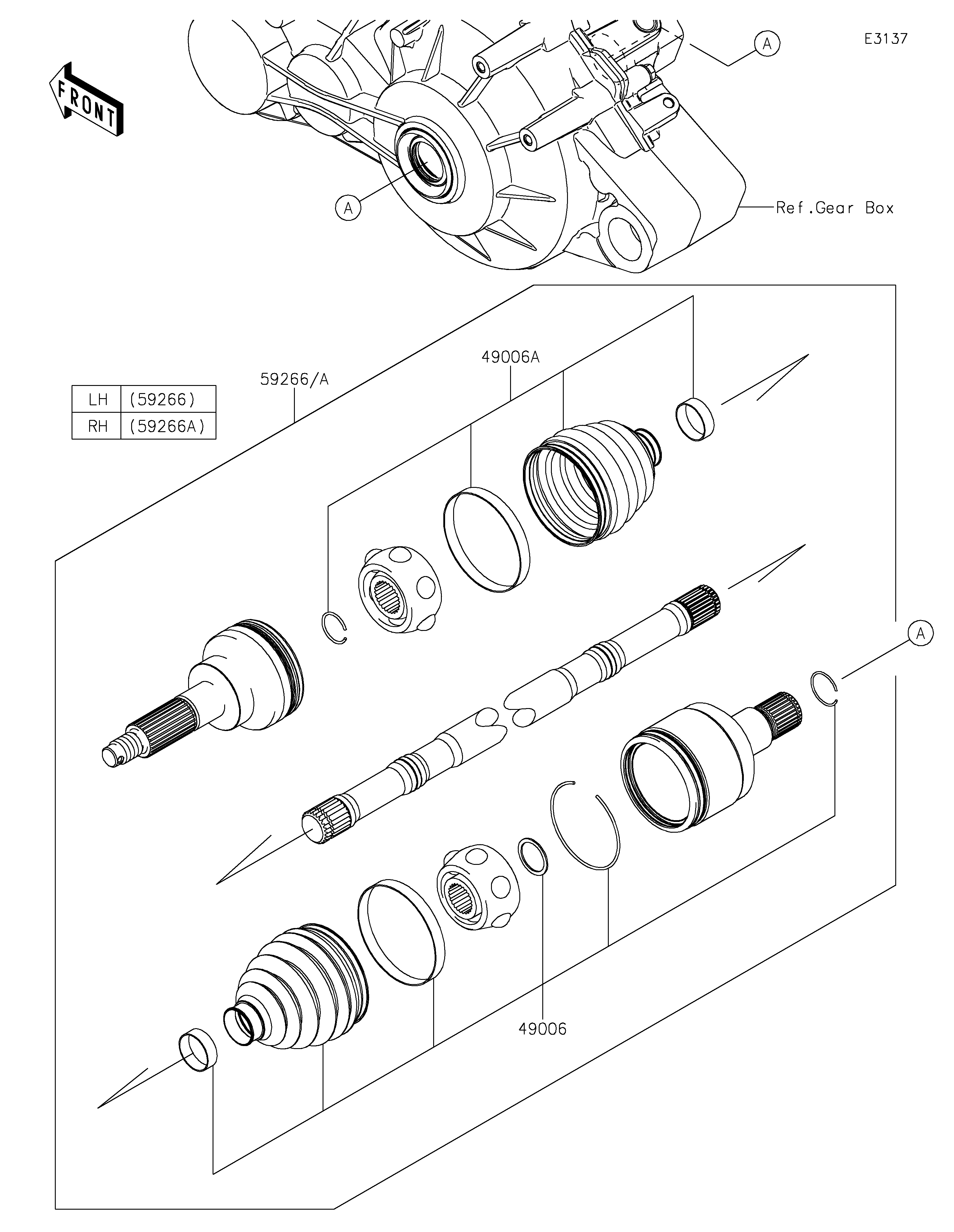 Drive Shaft-Rear