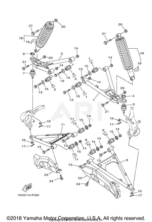 FRONT SUSPENSION WHEEL