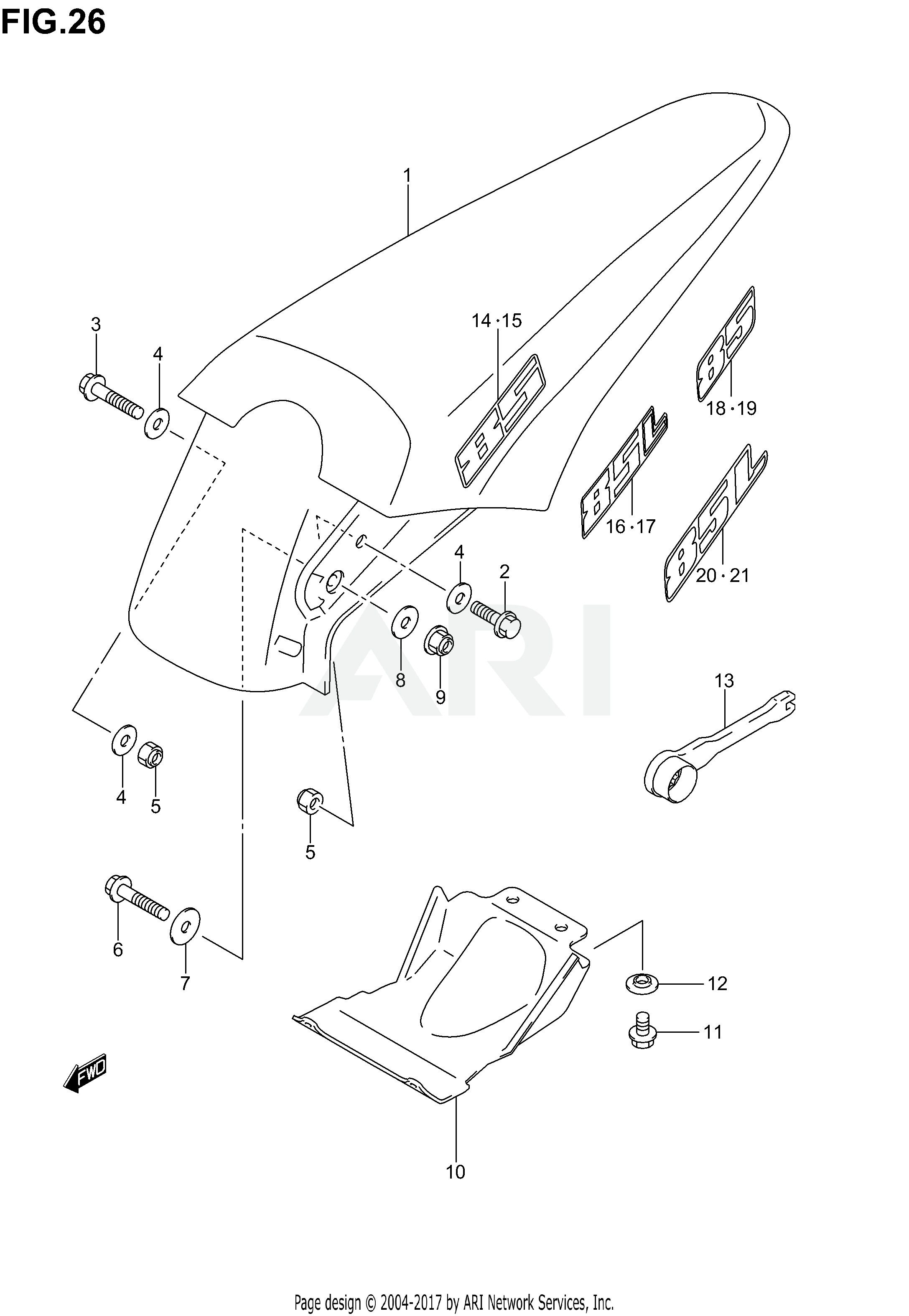 REAR FENDER