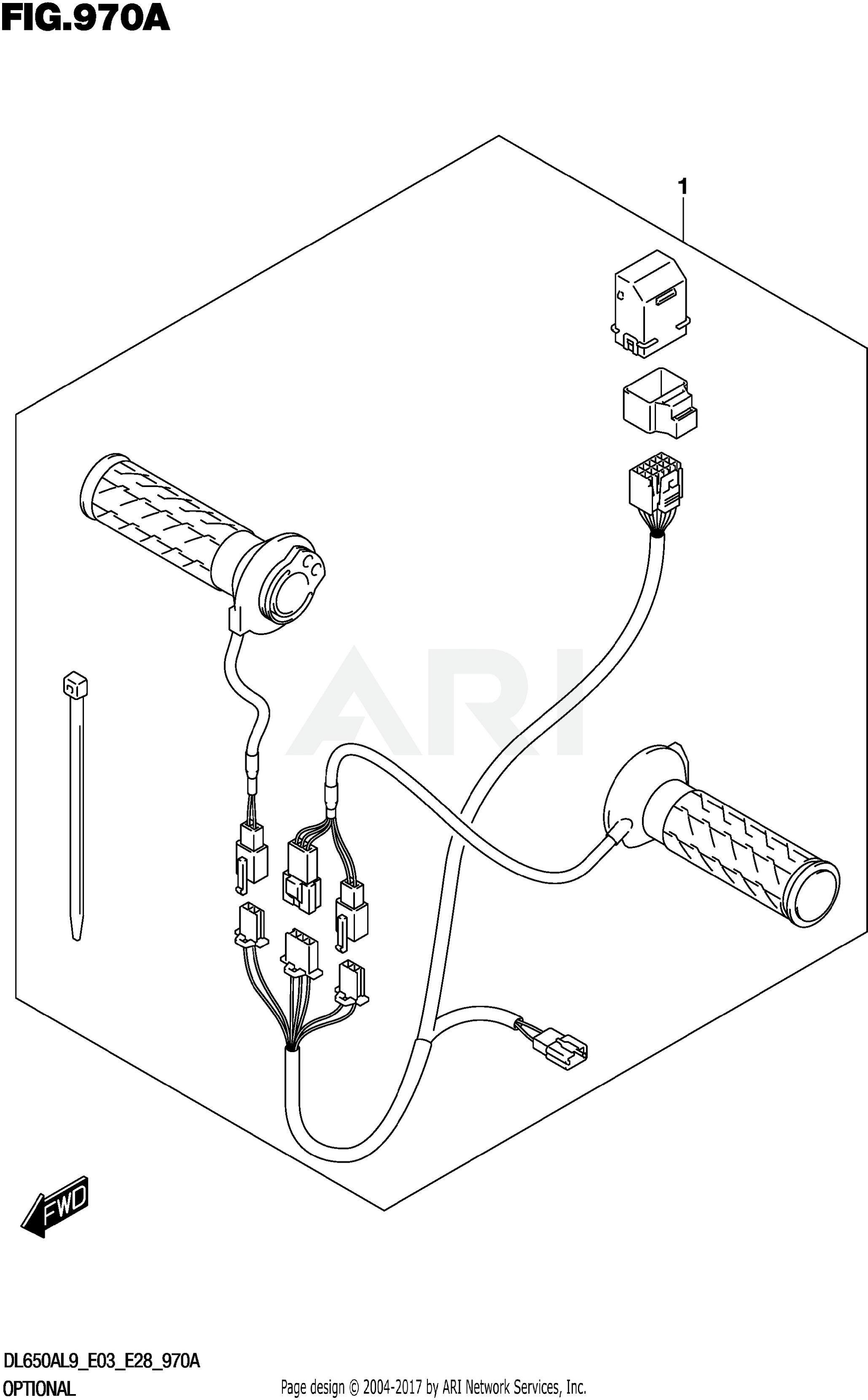 OPTIONAL (GRIP HEATER SET)