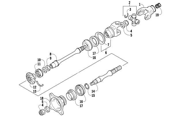 SECONDARY DRIVE ASSEMBLY