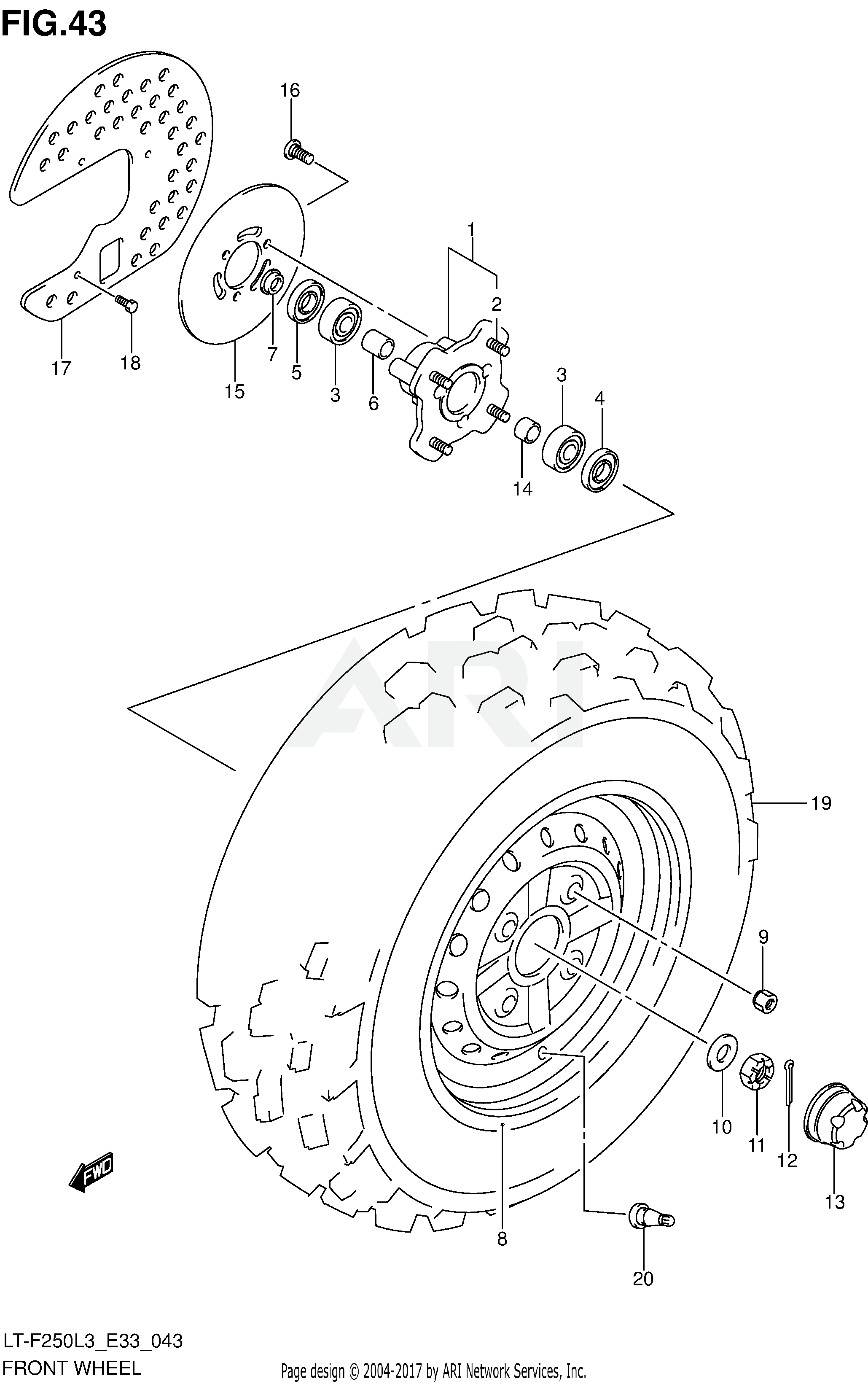 FRONT WHEEL