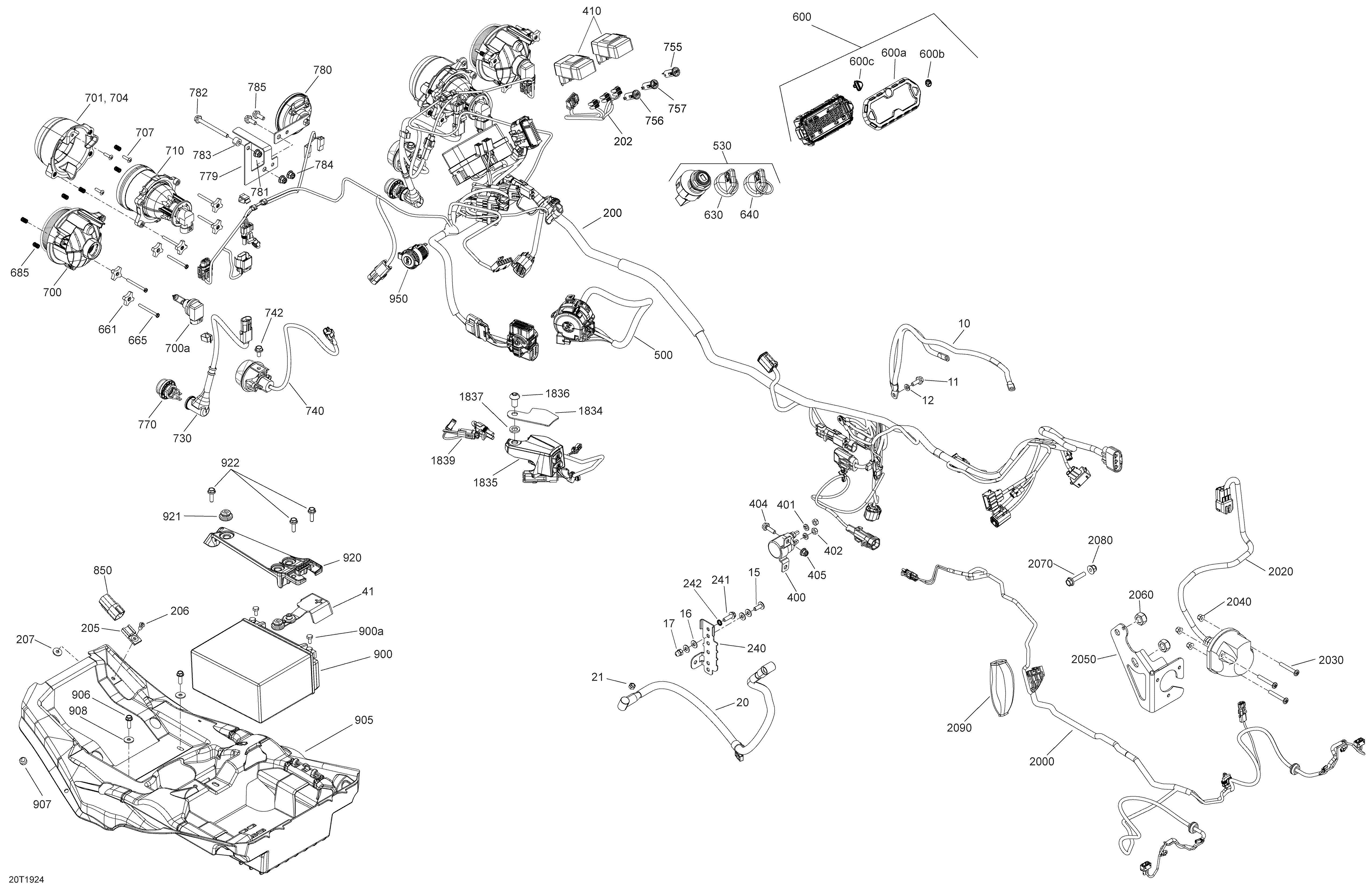 Electrical 6X6 - 1000 EFI - EUROPE