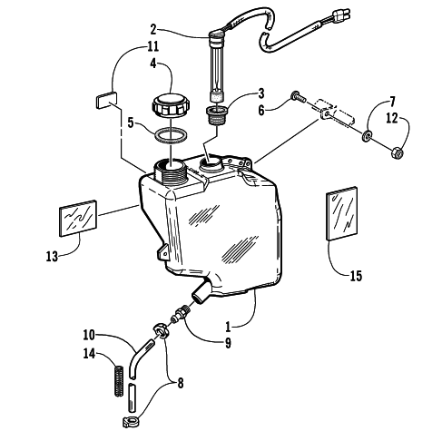 OIL TANK ASSEMBLY