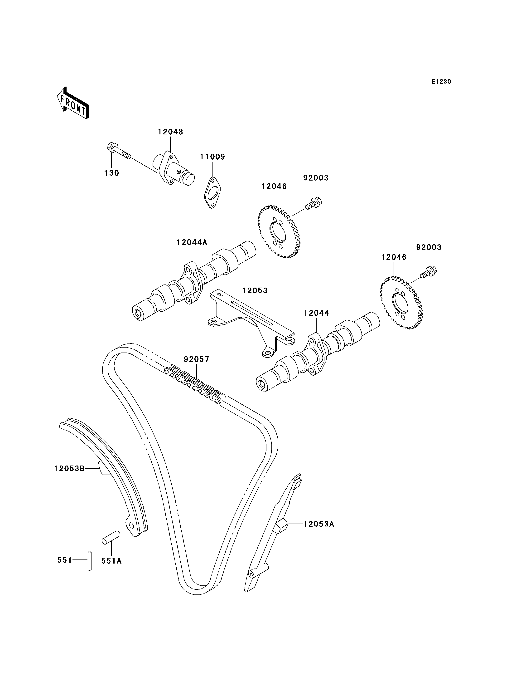 Camshaft(s)/Tensioner