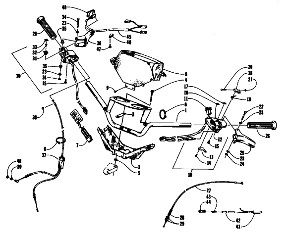 HANDLEBAR AND CONTROLS