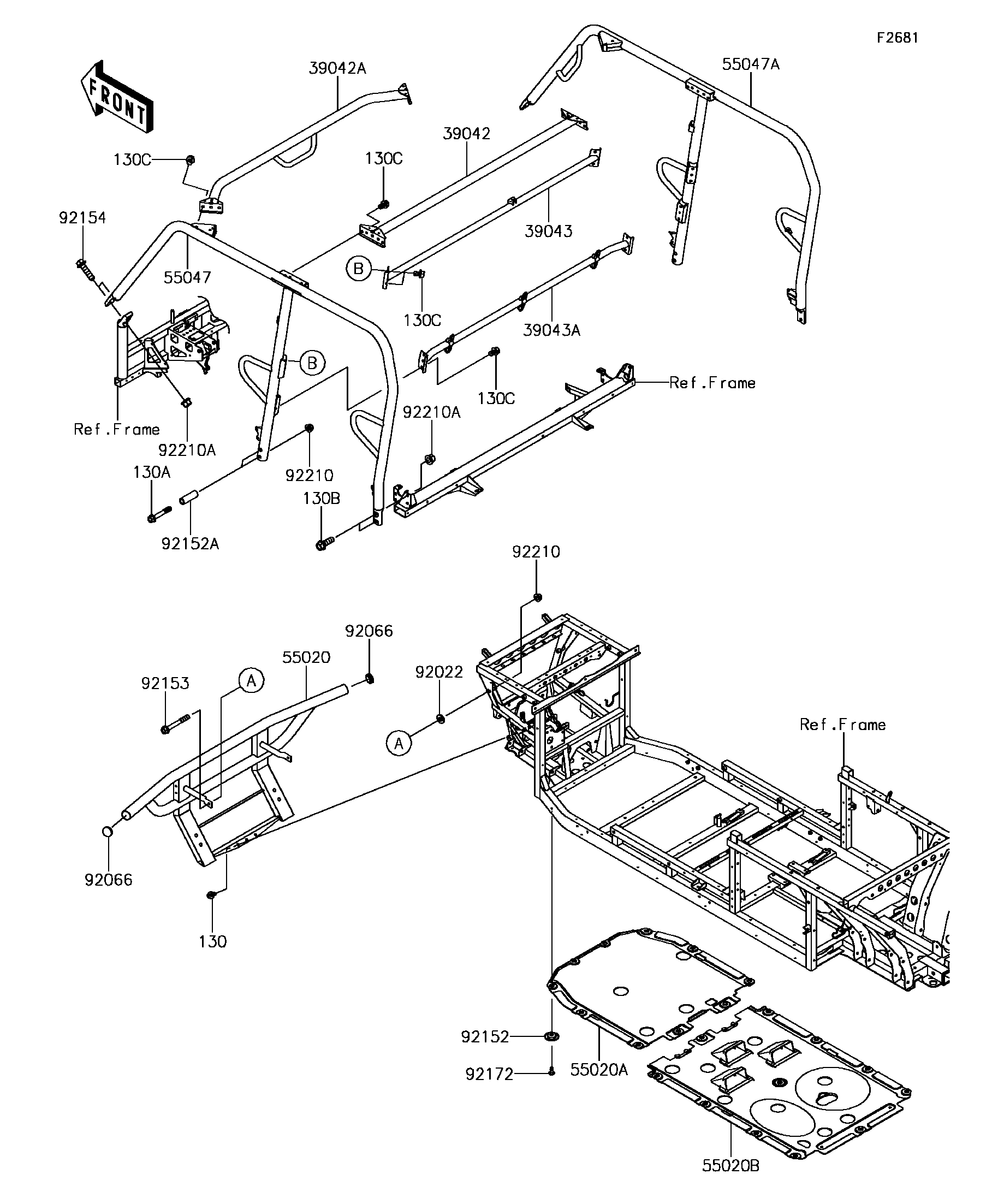 Guards/Cab Frame