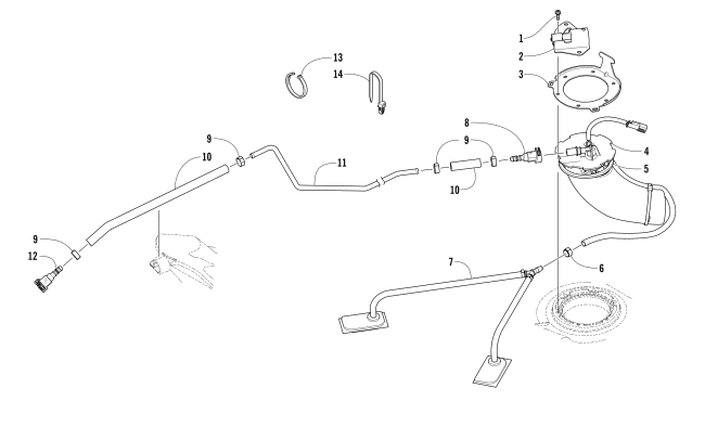 FUEL PUMP ASSEMBLY (Early Build)