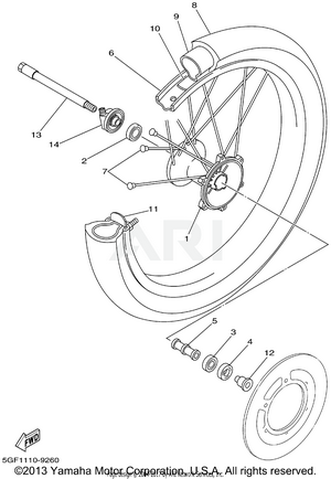 FRONT WHEEL