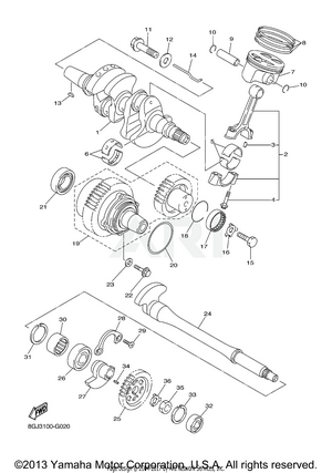 CRANKSHAFT PISTON