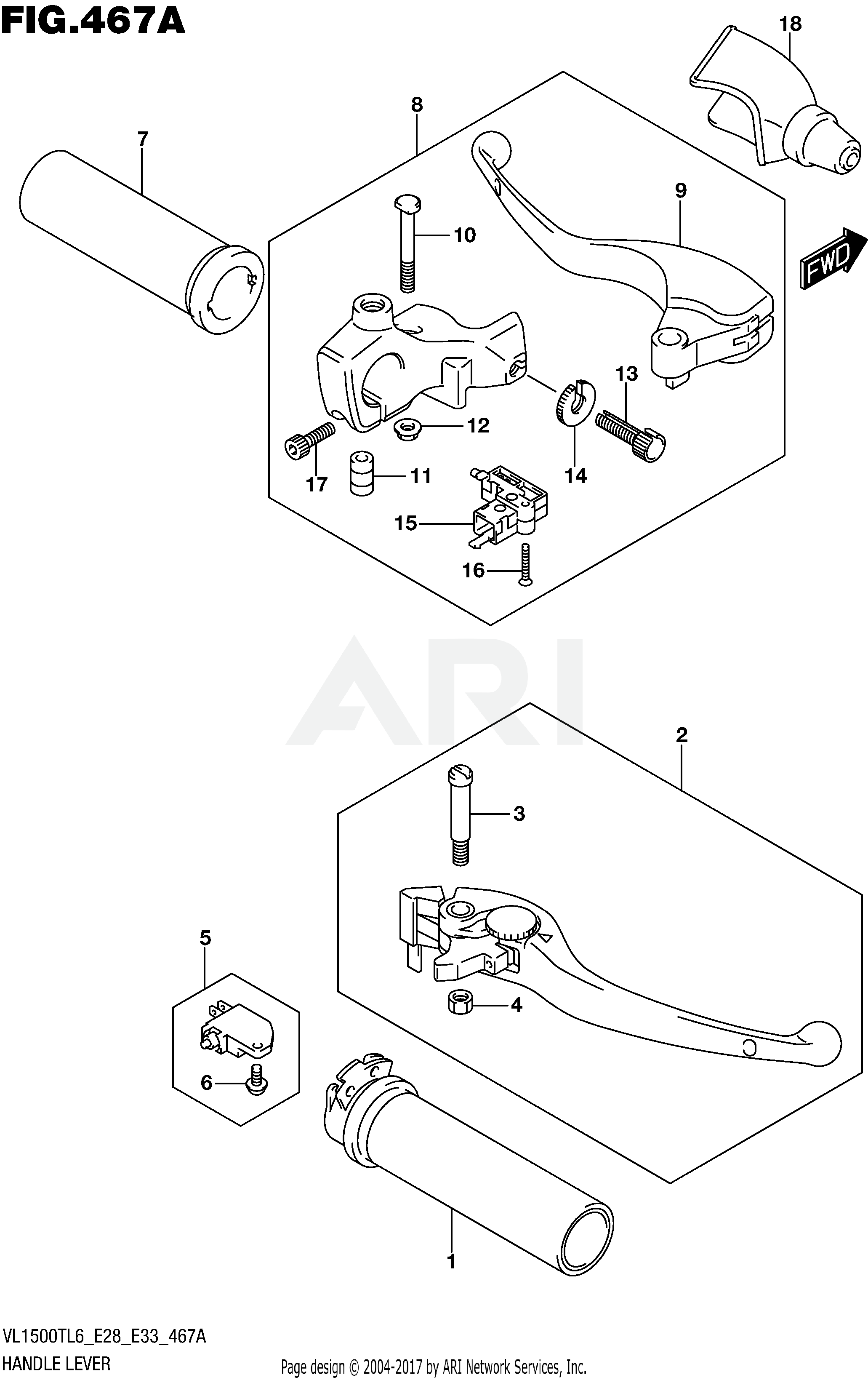 HANDLE LEVER