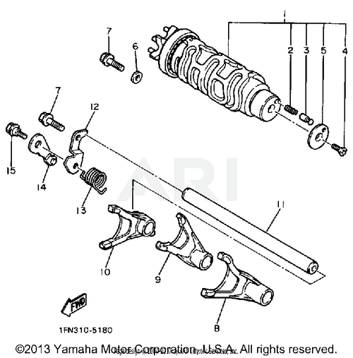 SHIFT CAM FORK