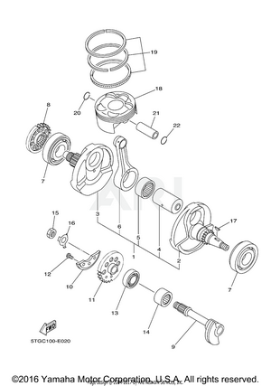 CRANKSHAFT PISTON